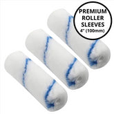 3X Medium Pile Woven Polyester 4" Roller Sleeve Roller Sleeve